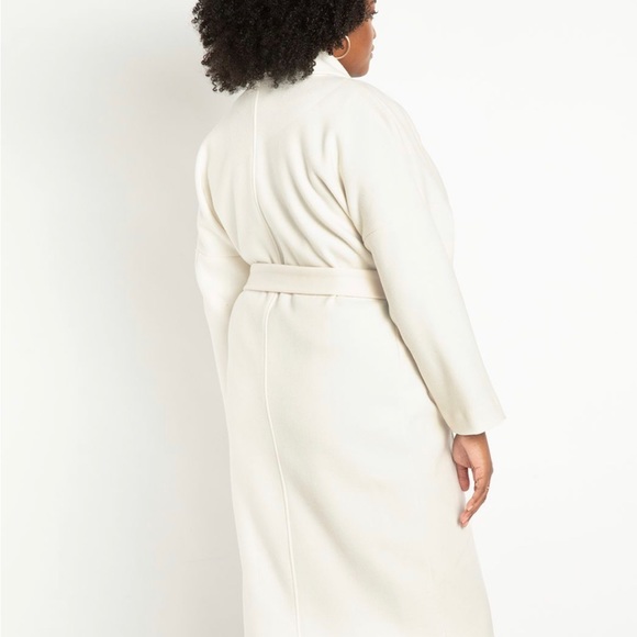 ELOQUII Relaxed Robe Coat - Picture 3 of 6